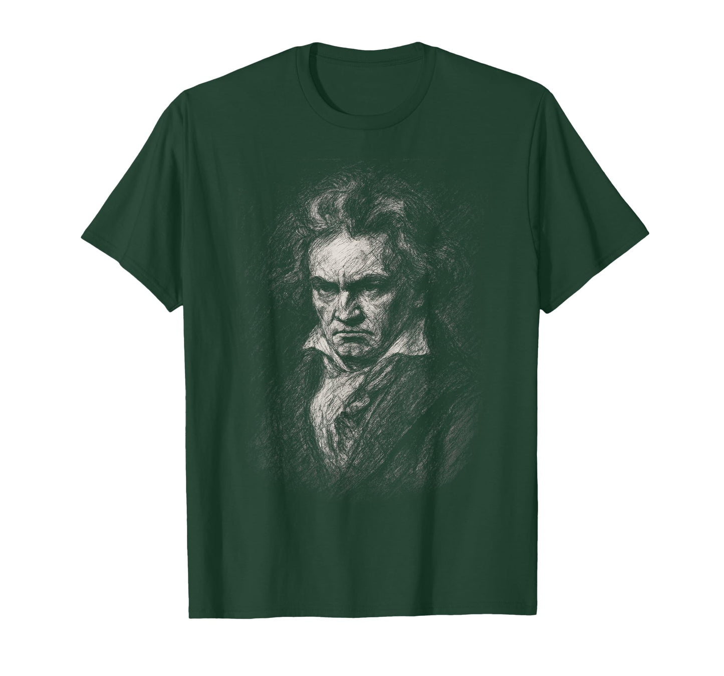 Beethoven-Portrait Ludwig Van Beethoven Classical music T-Shirt