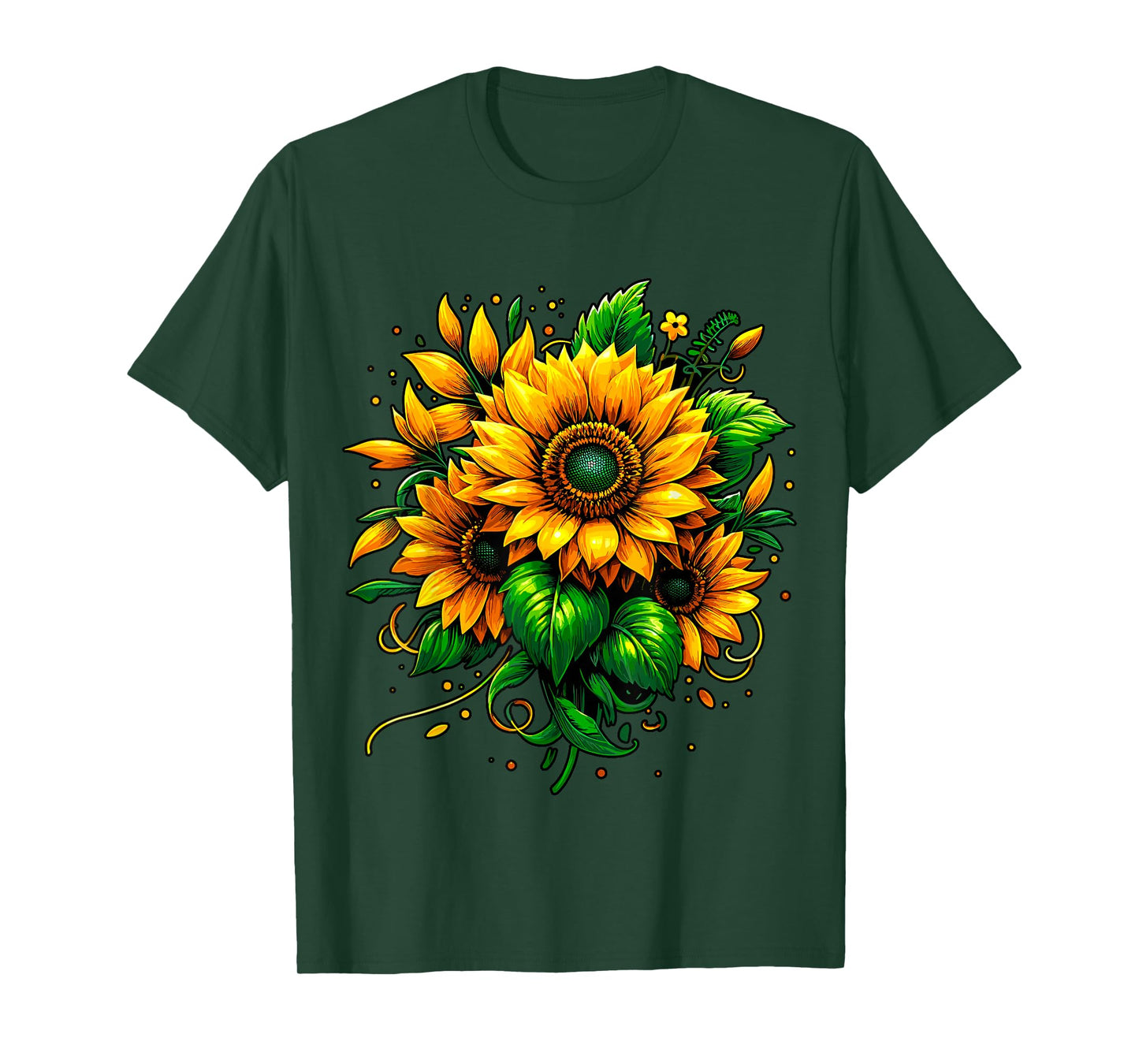 Sunflower Floral T-Shirt
