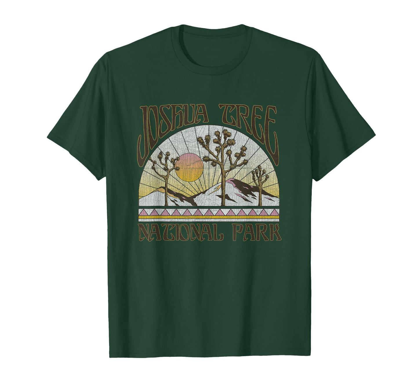 Vintage Joshua Tree National Park Retro Outdoor Camping Hike T-Shirt