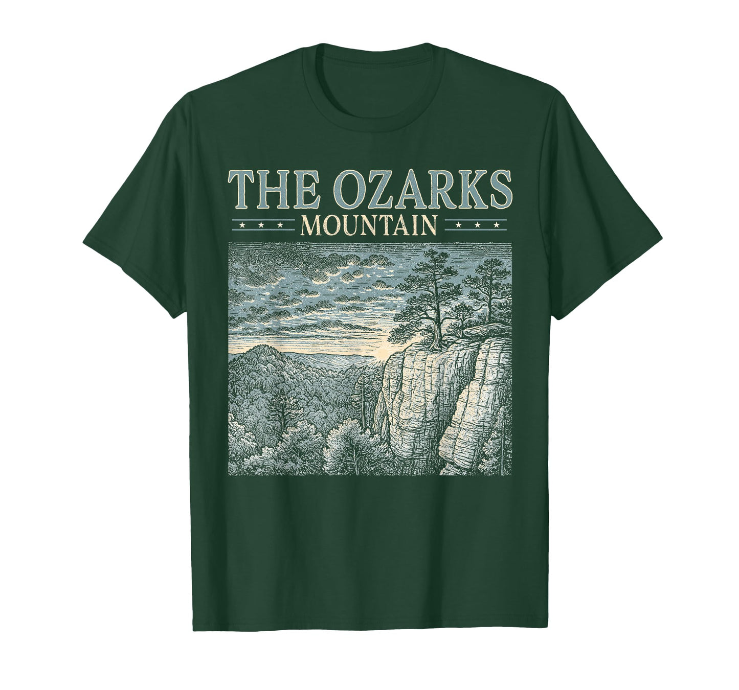 The Ozarks Mountain Traveling Exploring Nature Lover Trip T-Shirt