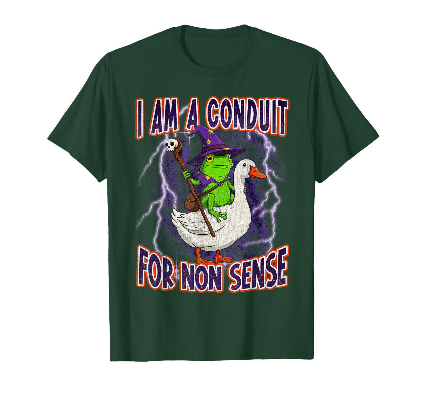 I Am A Conduit for Nonsense Funny Hard Dank Meme Bootleg T-Shirt