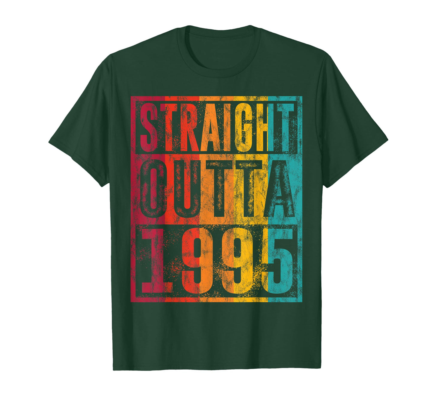 Straight Outta 1995 Vintage Birthday Gifts Retro Summer T-Shirt