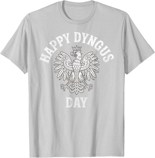 Happy Dyngus Day, Polish Heritage Eagle T-Shirt - T-Shirt | Ash