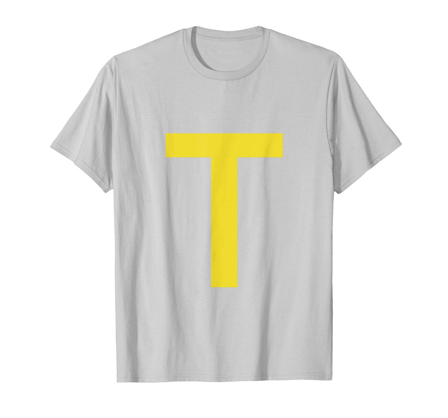 letter t funny chipmunk group matching halloween costume T-Shirt