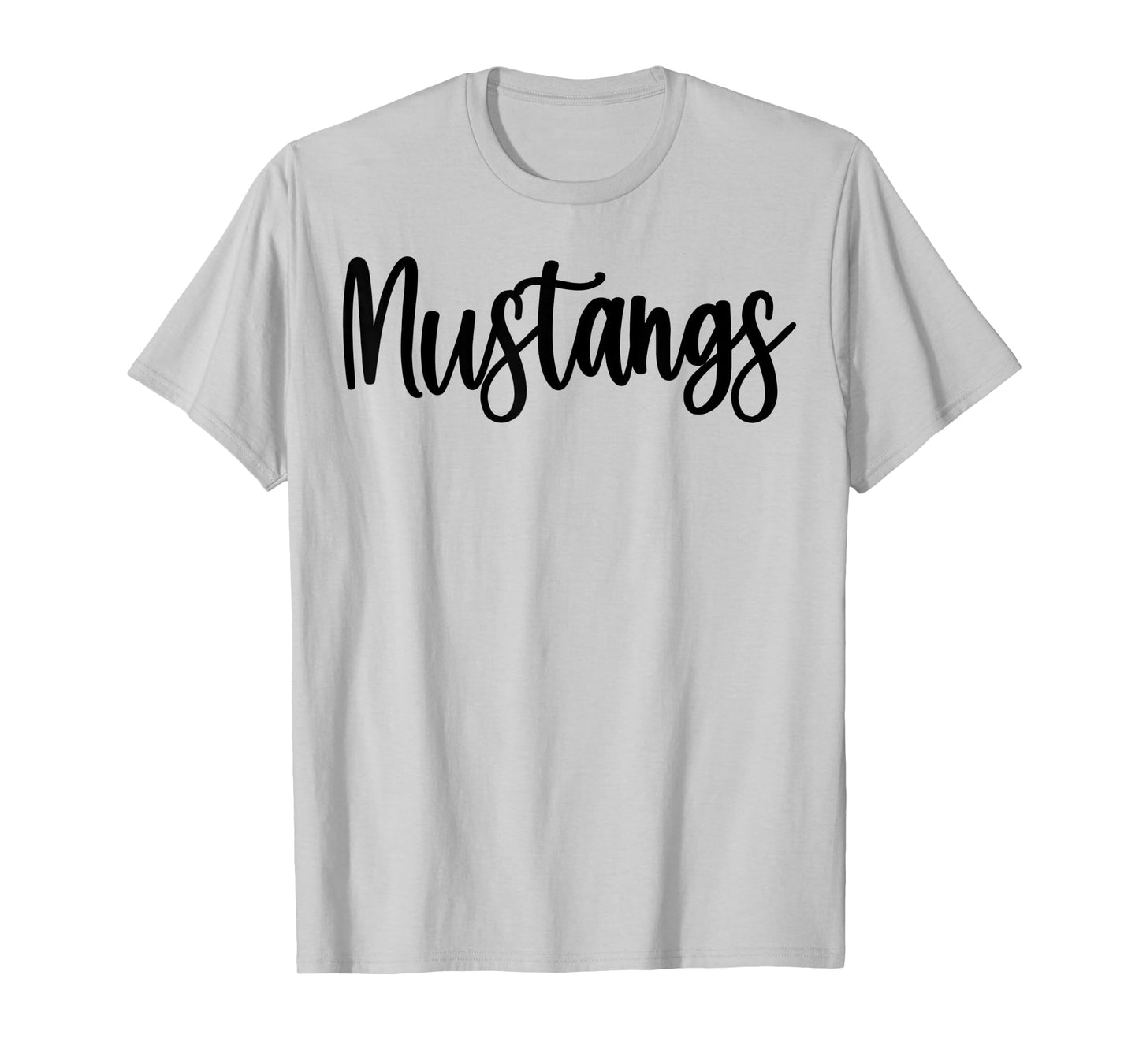 Mustangs School Spirit Team Mascot Game Night T-Shirt