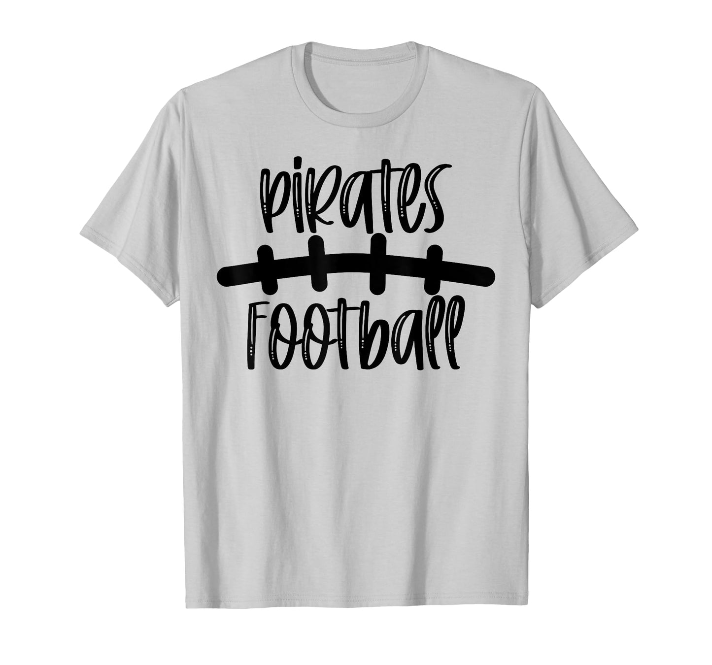 Pirates Football School Spirit Team Mascot Game Night T-Shirt