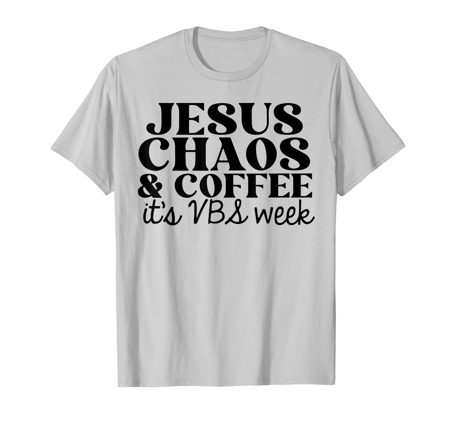 Jesus Chaos and Coffee VBS 2023 T-Shirt