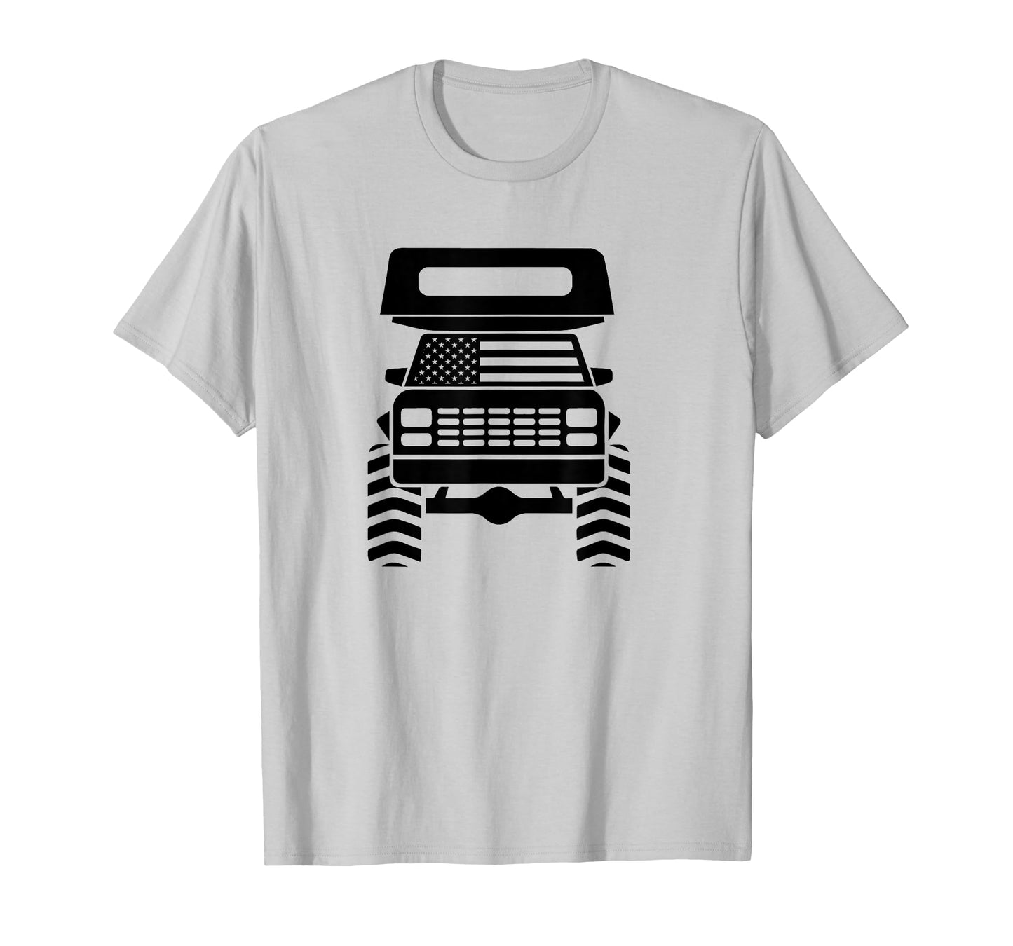 Truck Camper Slide-in Cabover Pickup Flatbed Camper RV T-Shirt