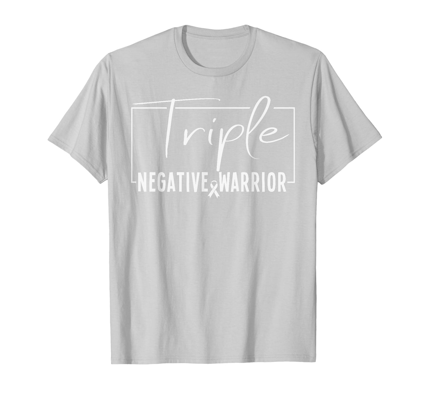 Triple Negative Warrior Breast Cancer Awareness Survivor T-Shirt