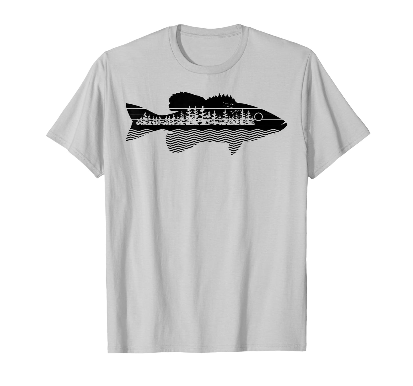 Vintage Nature Outdoor Fishing - Fisher Smallmouth Bass T-Shirt