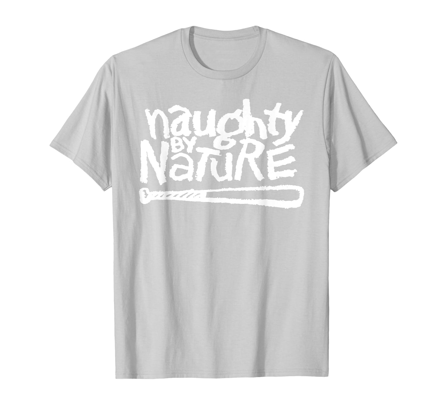 Naughty By Nature – White Logo On Kelly T-Shirt