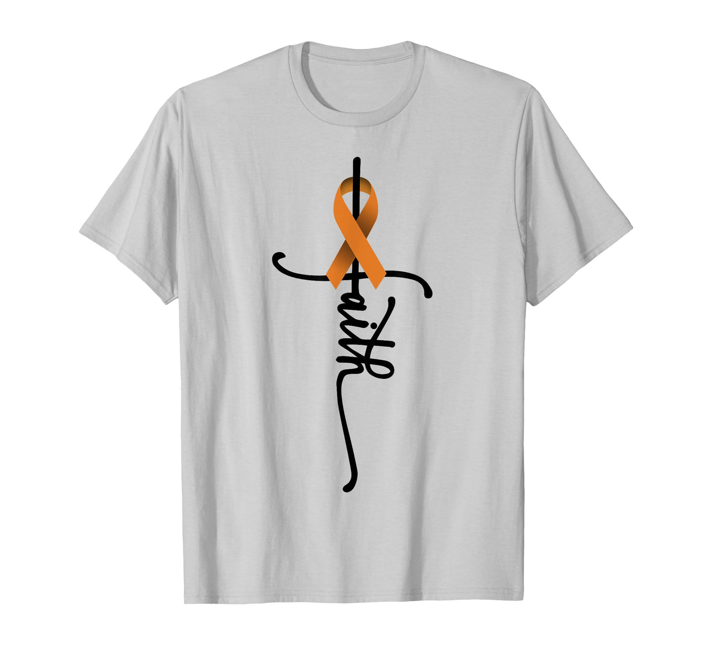 Appendix Cancer Faith Appendix Cancer Awareness Support T-Shirt