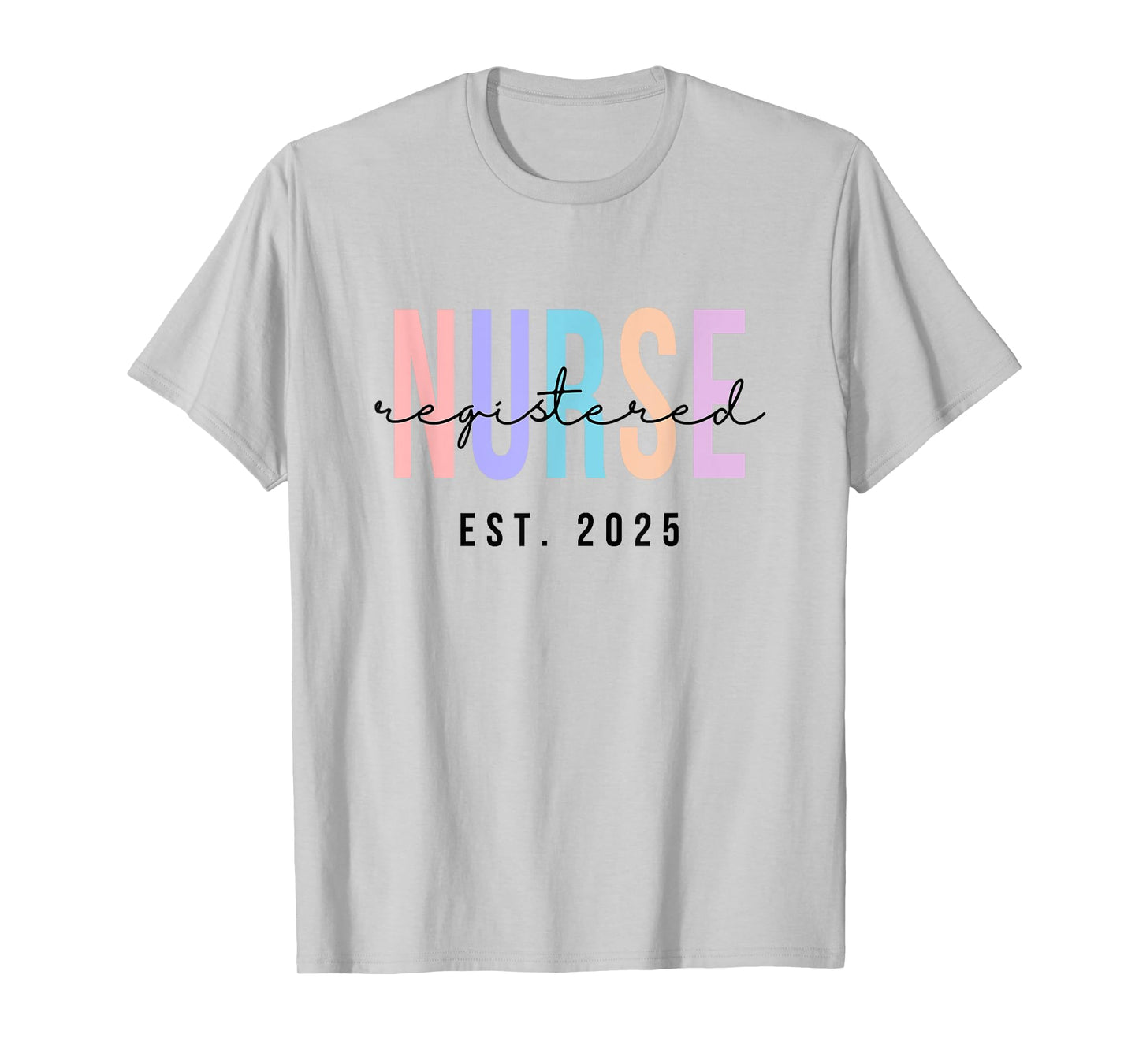 Nurse Established 2025 RN Registered Nurse Emergency Room T-Shirt