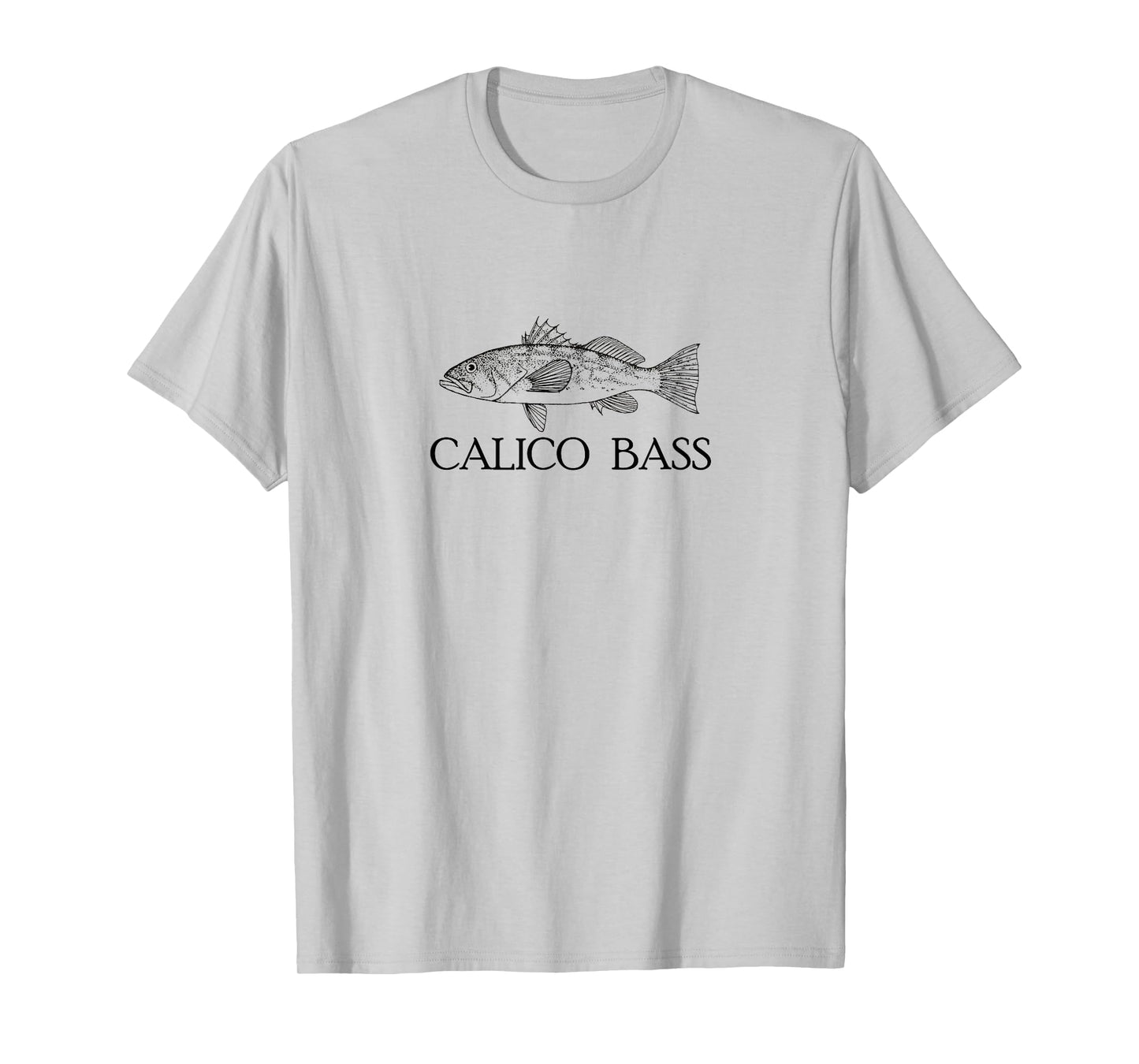 Calico Bass Design T-Shirt
