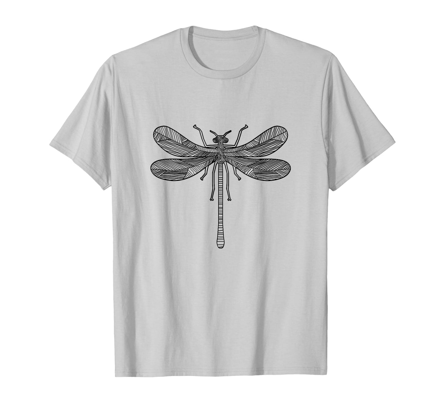 Dragonfly Silhouette Insect Lover T-Shirt