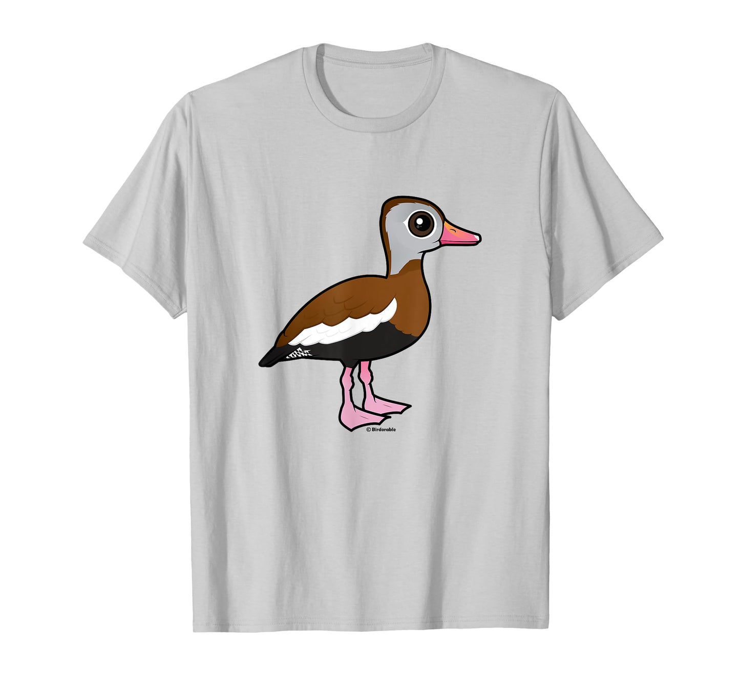 Black-bellied Whistling-Duck Cute Cartoon Duck Bird Lover T-Shirt