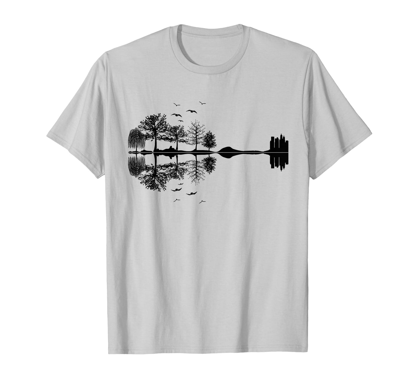 Nature Guitar Shirt | Cute Music Environment Lovers Tee Gift T-Shirt