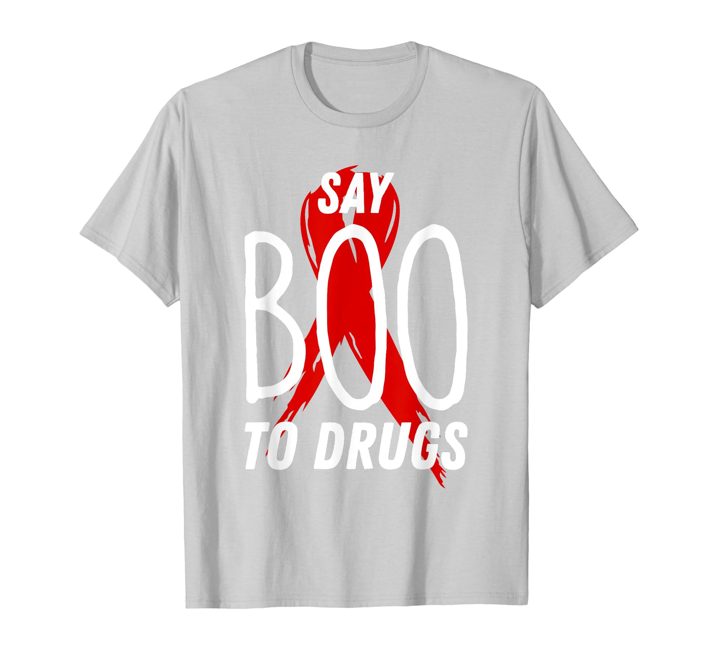 Red Ribbon Week Say BOO To Say Yes To Halloween T-Shirt