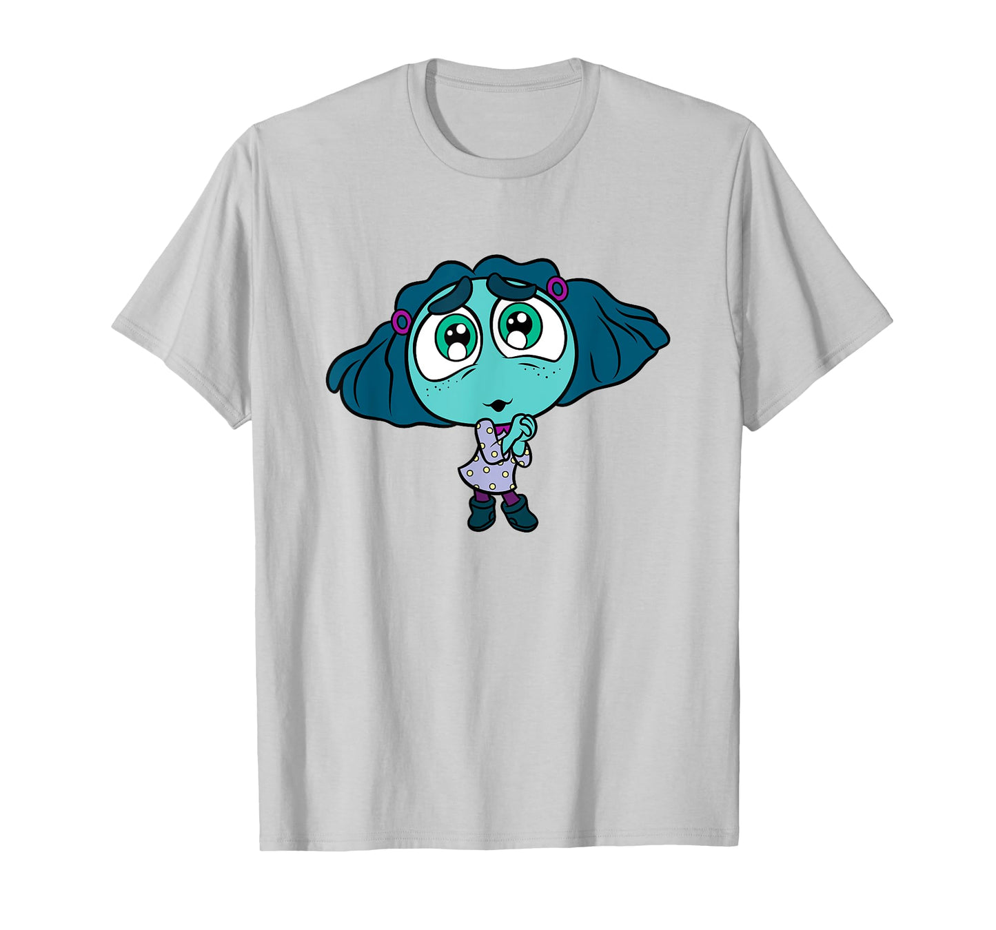 Disney Pixar Inside Out 2 Little Cute Envy Big Eyes Portrait T-Shirt
