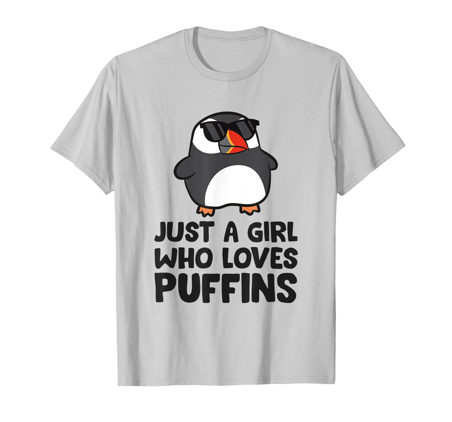 Just a Girl Who Loves Puffins T-Shirt