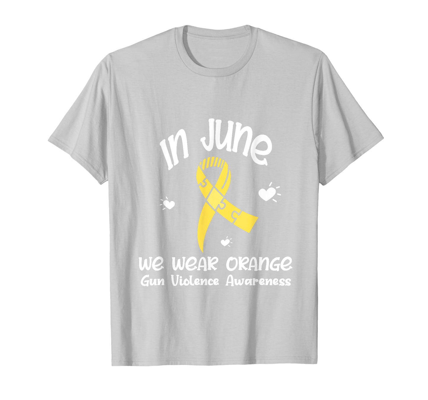 In June We Wear Orange Gun Violence Awareness Day T-Shirt