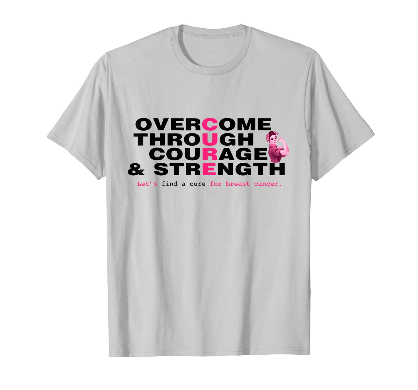 Pinktober Breast Cancer Awareness Cure inspire ladies tee T-Shirt