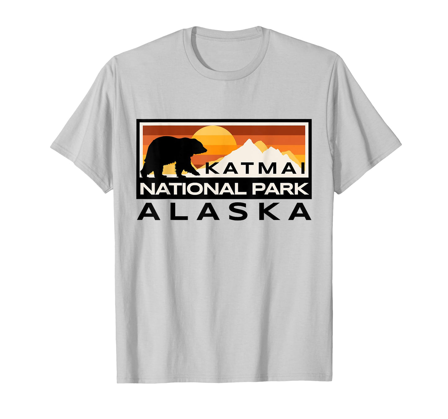 Katmai National Park Alaska Nature Bear Outdoors T-Shirt