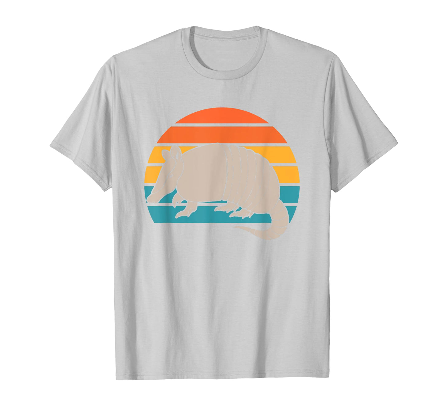 Animal Lover Outdoors Wild Nature Wildlife Retro Armadillo T-Shirt