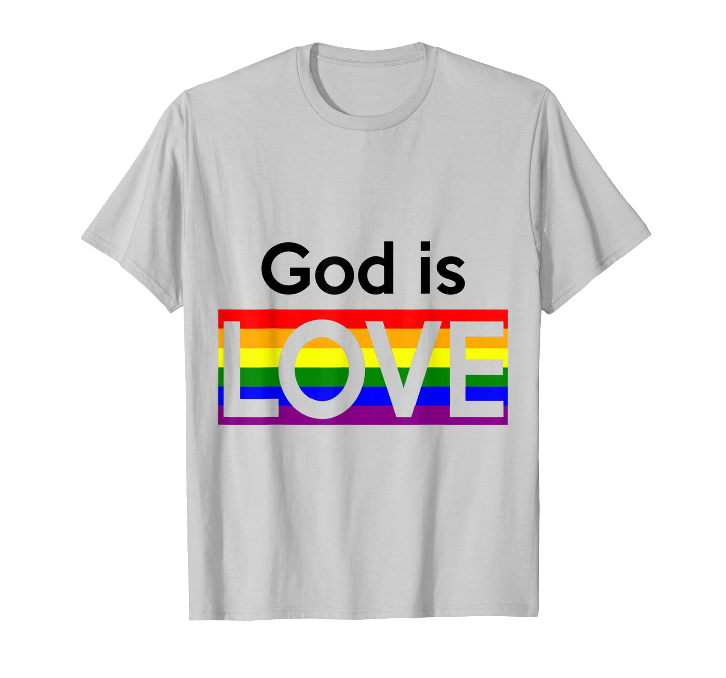 God's Love Is Gay Pride LGBT T-Shirt
