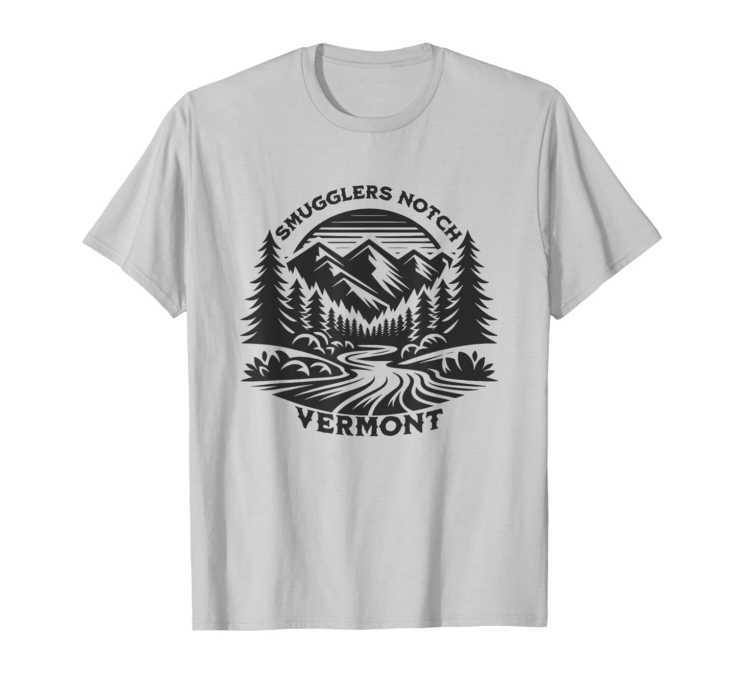 Smugglers Notch Vermont Mountains T-Shirt
