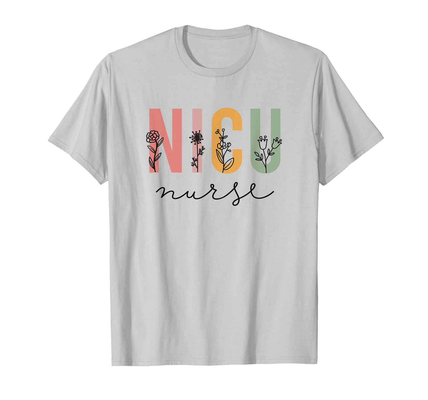 NICU Nurse Neonatal ICU Nurse Infant Care Specialist Newborn T-Shirt