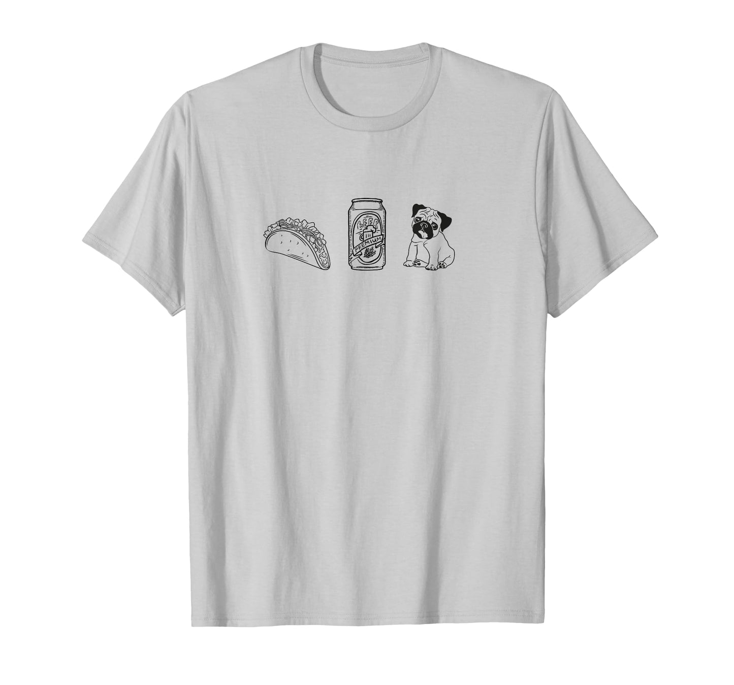 Tacos, Beer, Dog/Pet - Things I Love. Boxer T-Shirt