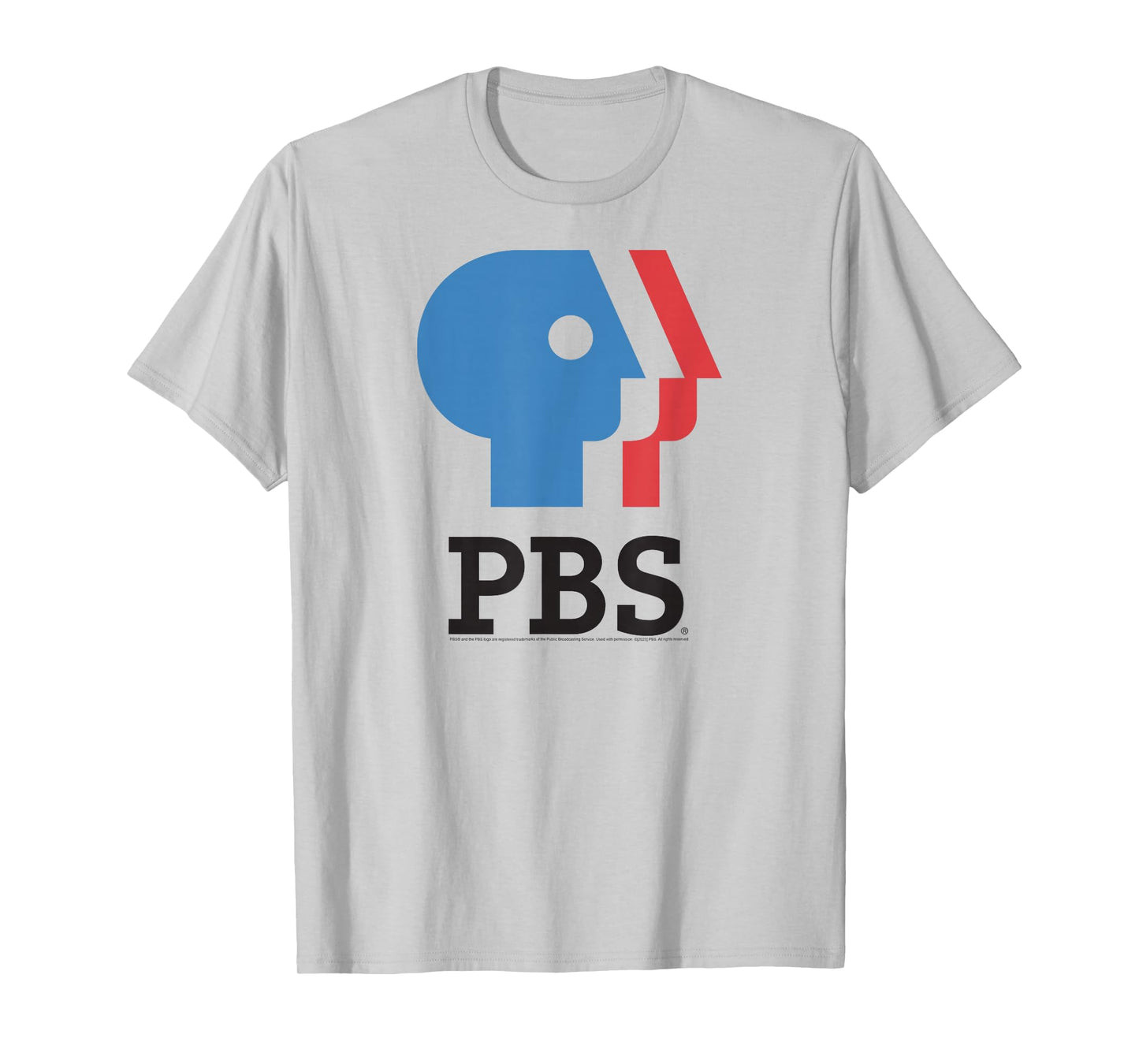 PBS Blue and Red Logo Public Broadcasting Service T-Shirt