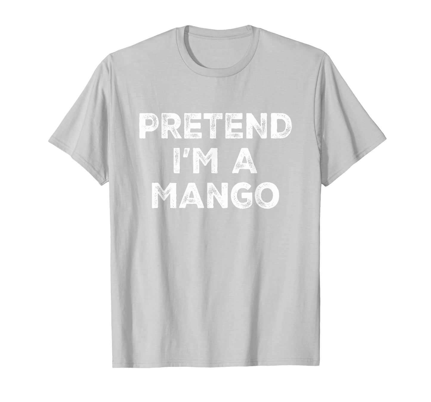 Pretend I'm A Mango Lazy Halloween Costume T-Shirt