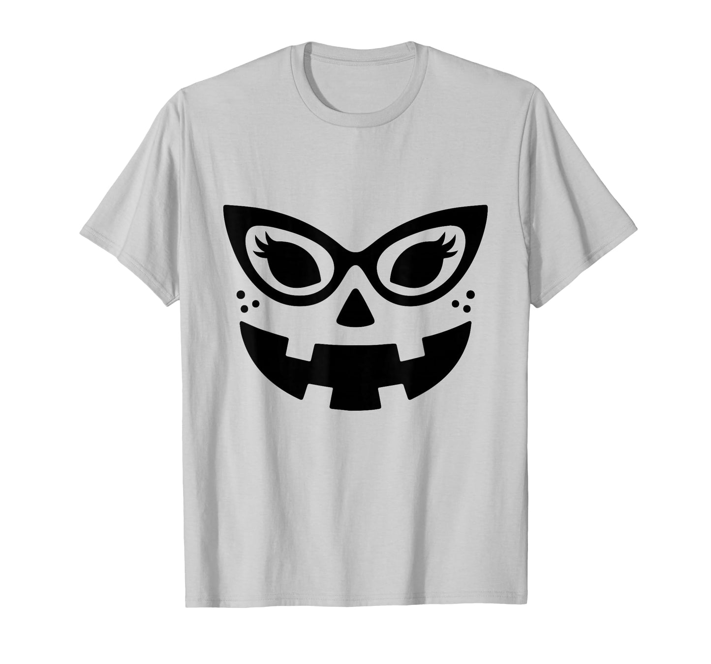 Jack O Lantern Pumpkin Face Sunglasses Halloween Costume Fun T-Shirt