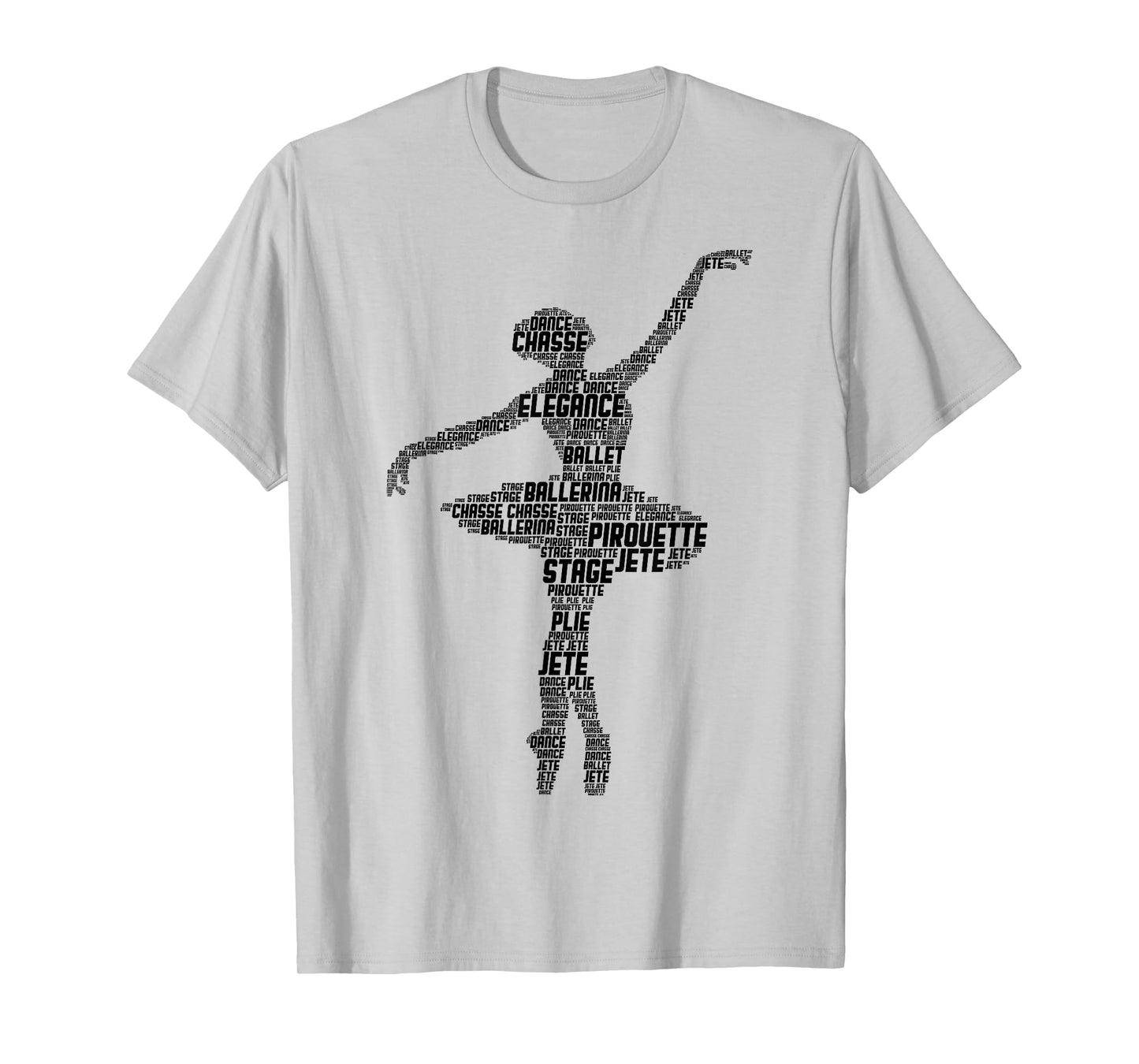 Ballerina Ballet Girls Women T-Shirt