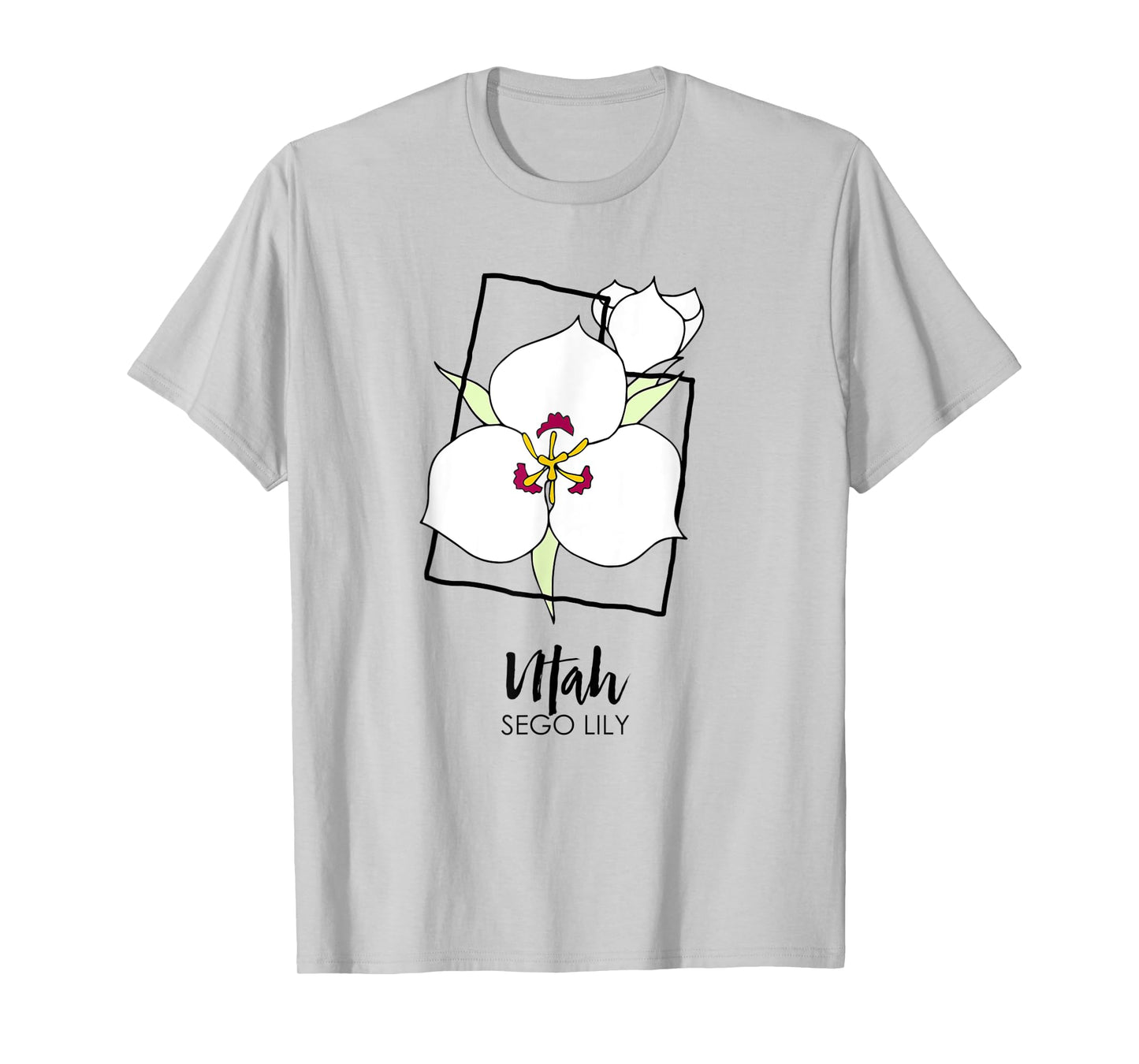 Utah Sego Lily Flower T-Shirt