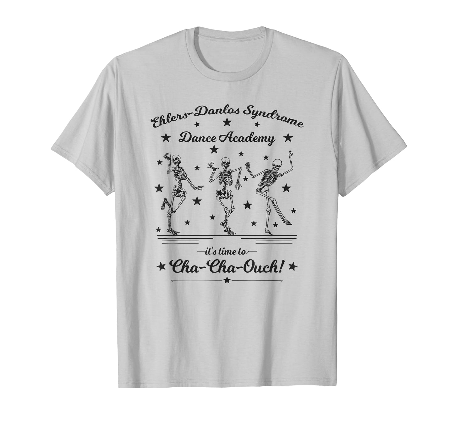 EDS Dance Studio Skeletons for Chronic Illness Awareness T-Shirt