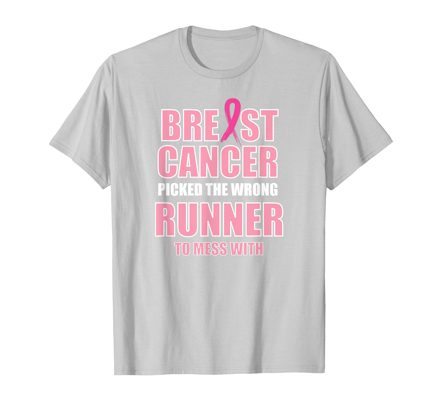 Breast Cancer Awareness Runner & Running T-shirt