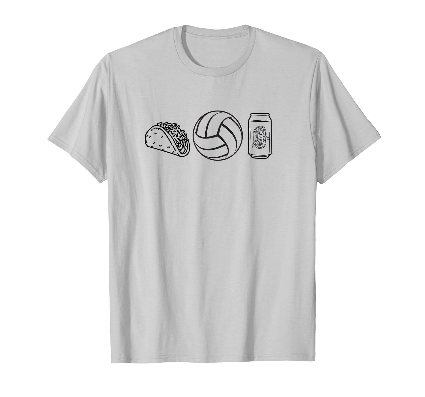 Tacos, Volleyball, Beer - Things I Love. T-Shirt
