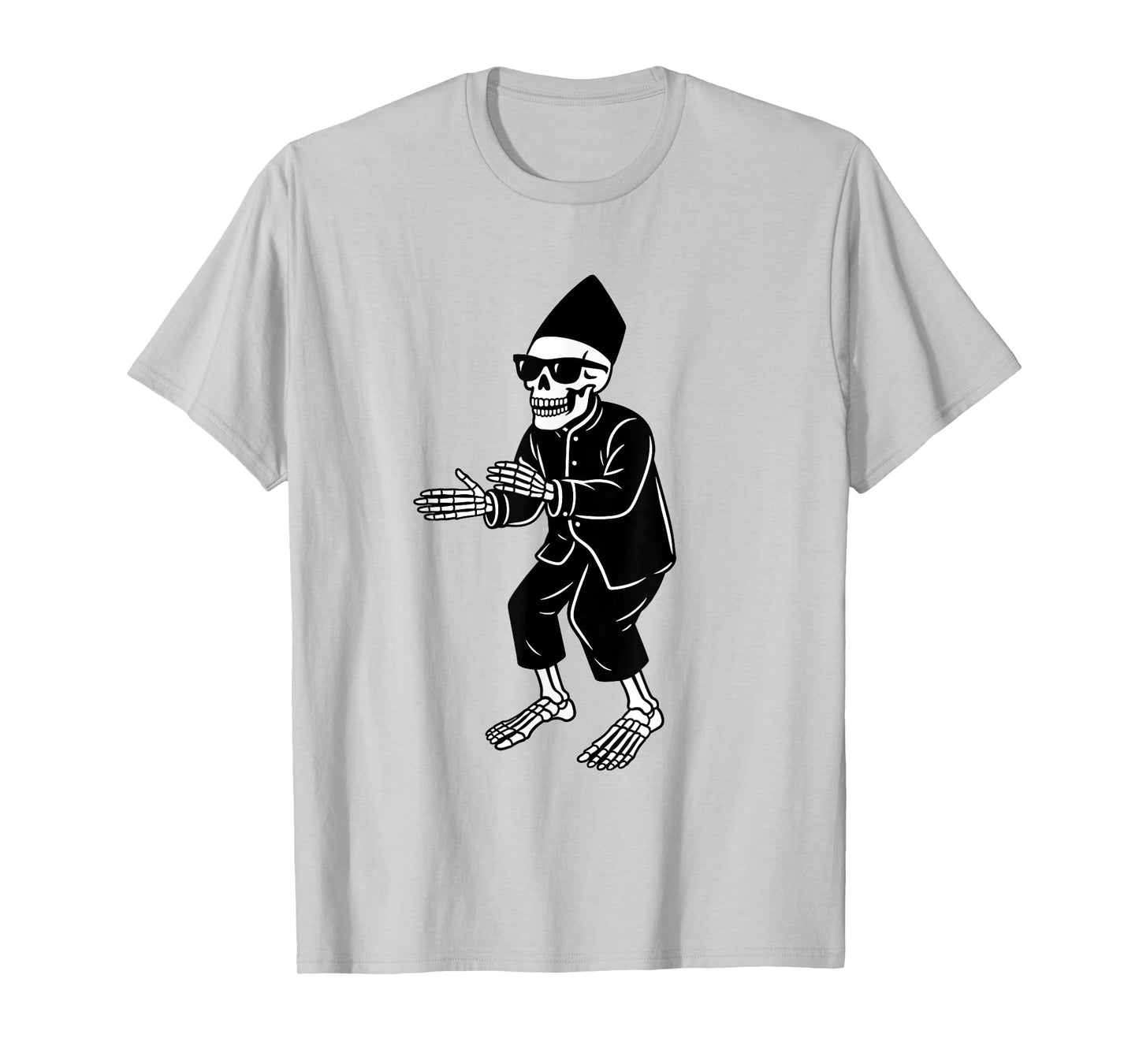 Aura Farming Skeleton Gen Alpha Funny Halloween Meme T-Shirt