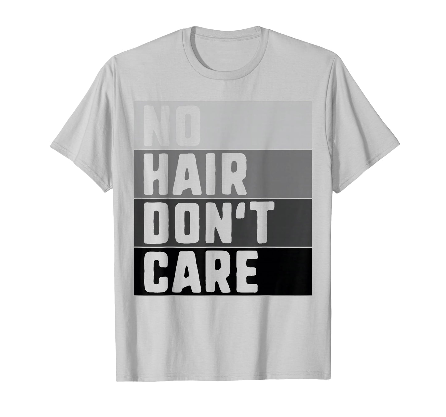 No Hair Don't Care Shirt Funny Balding Tee For Men And Women