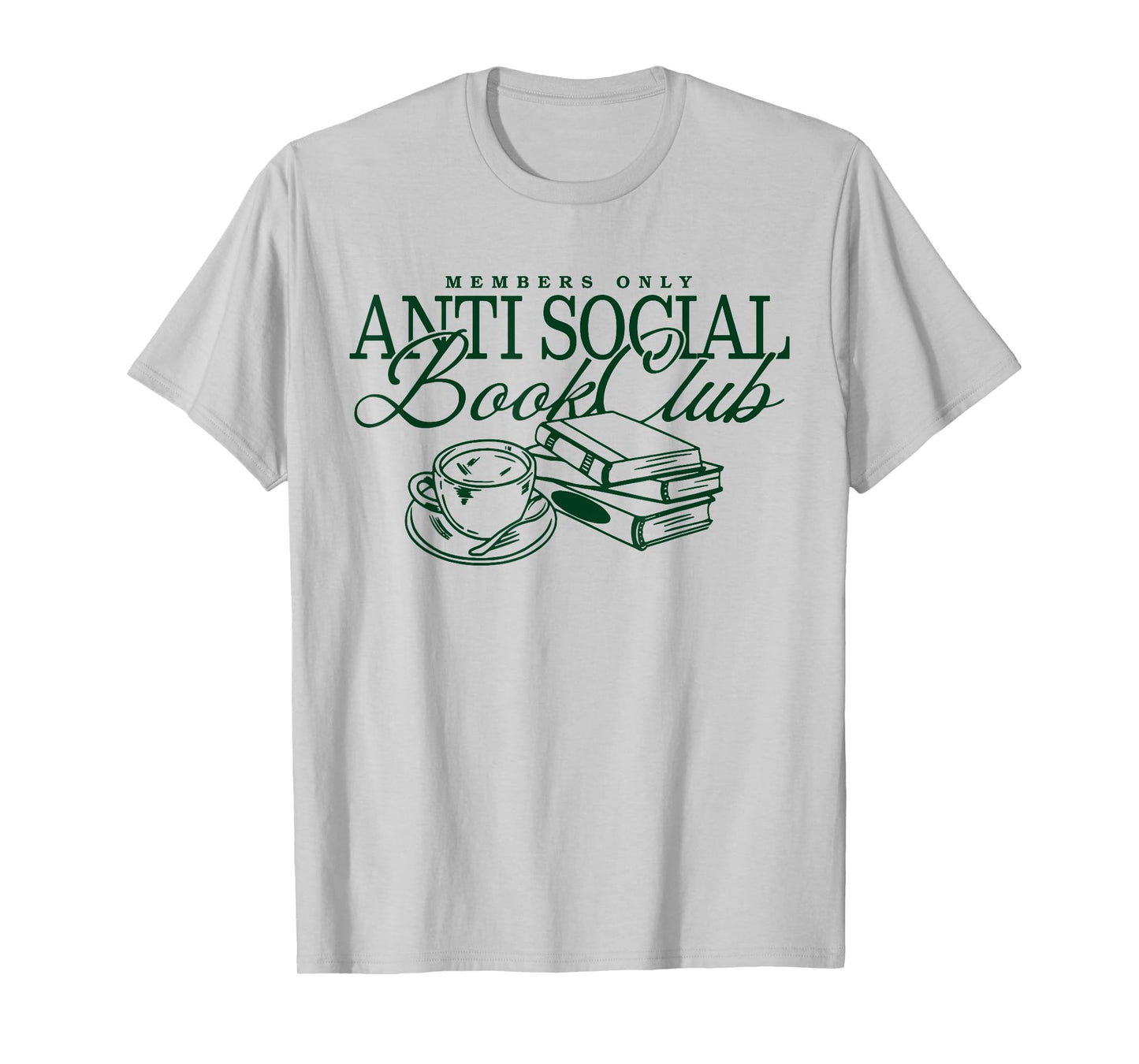 Anti Social Book Club Member Only Friends Tee T-Shirt