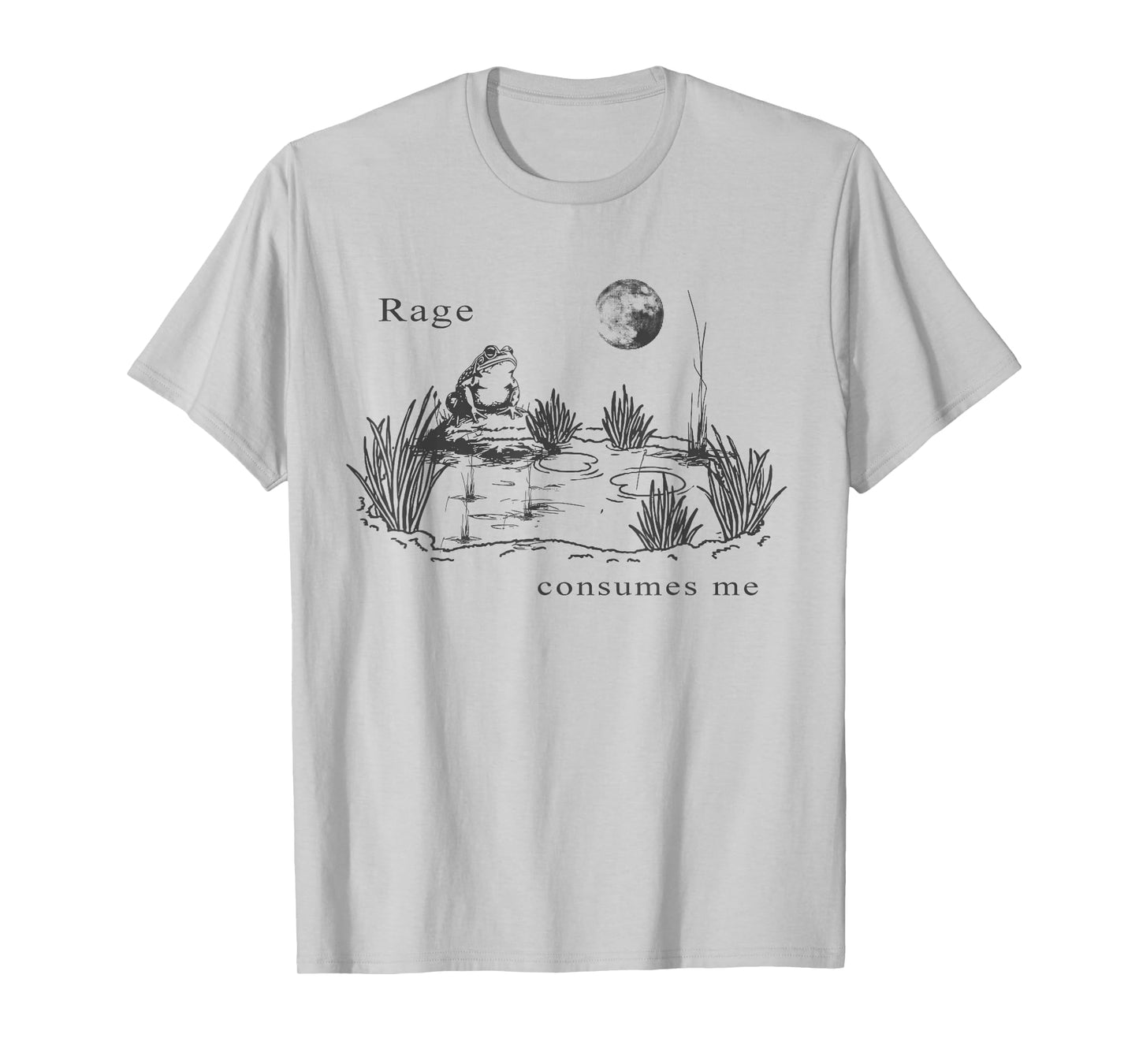 rage consumes me frog funny Vintage Frog nature T-Shirt