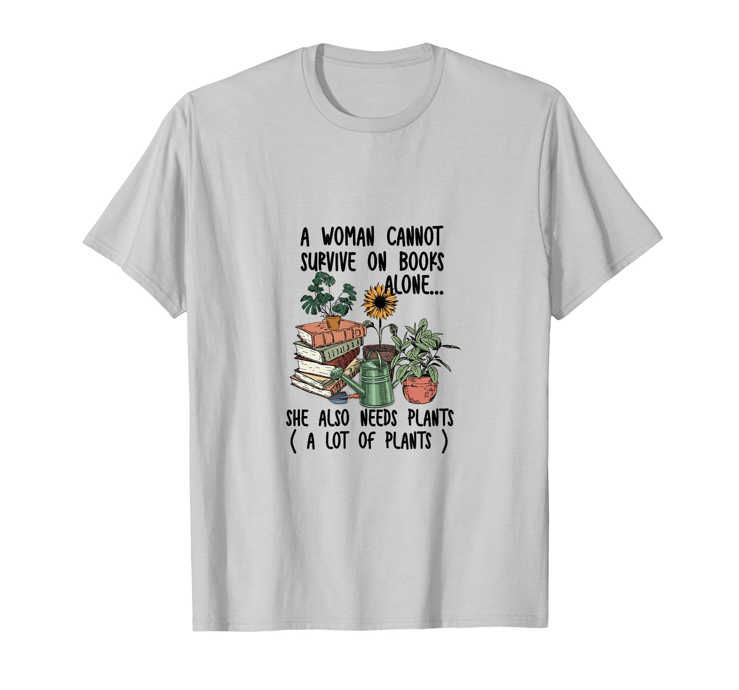 Garden, Gardening, Nature, Plants, Flowers, Books T-Shirt