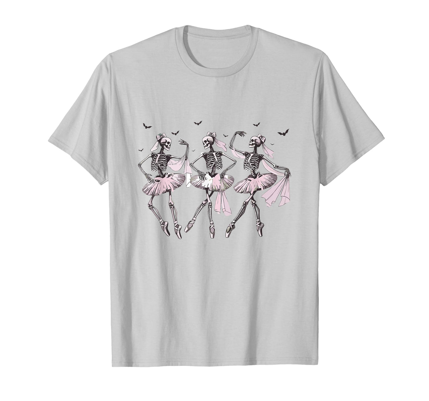Dancing Skeleton Halloween Skeleton Ballerina Ballet Dancing T-Shirt