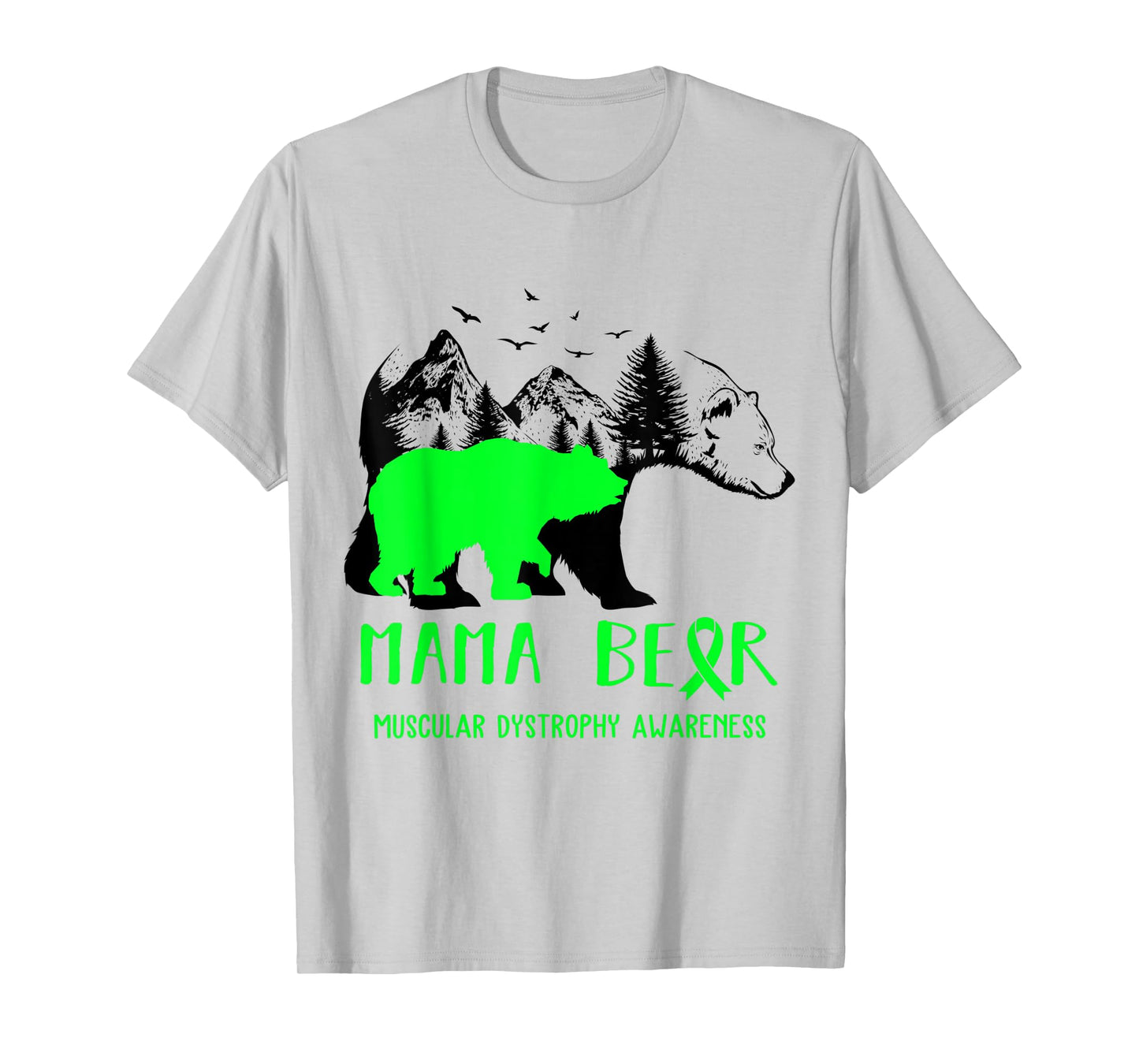 Mama Bear Muscular Dystrophy Awareness Shirt For Women Men