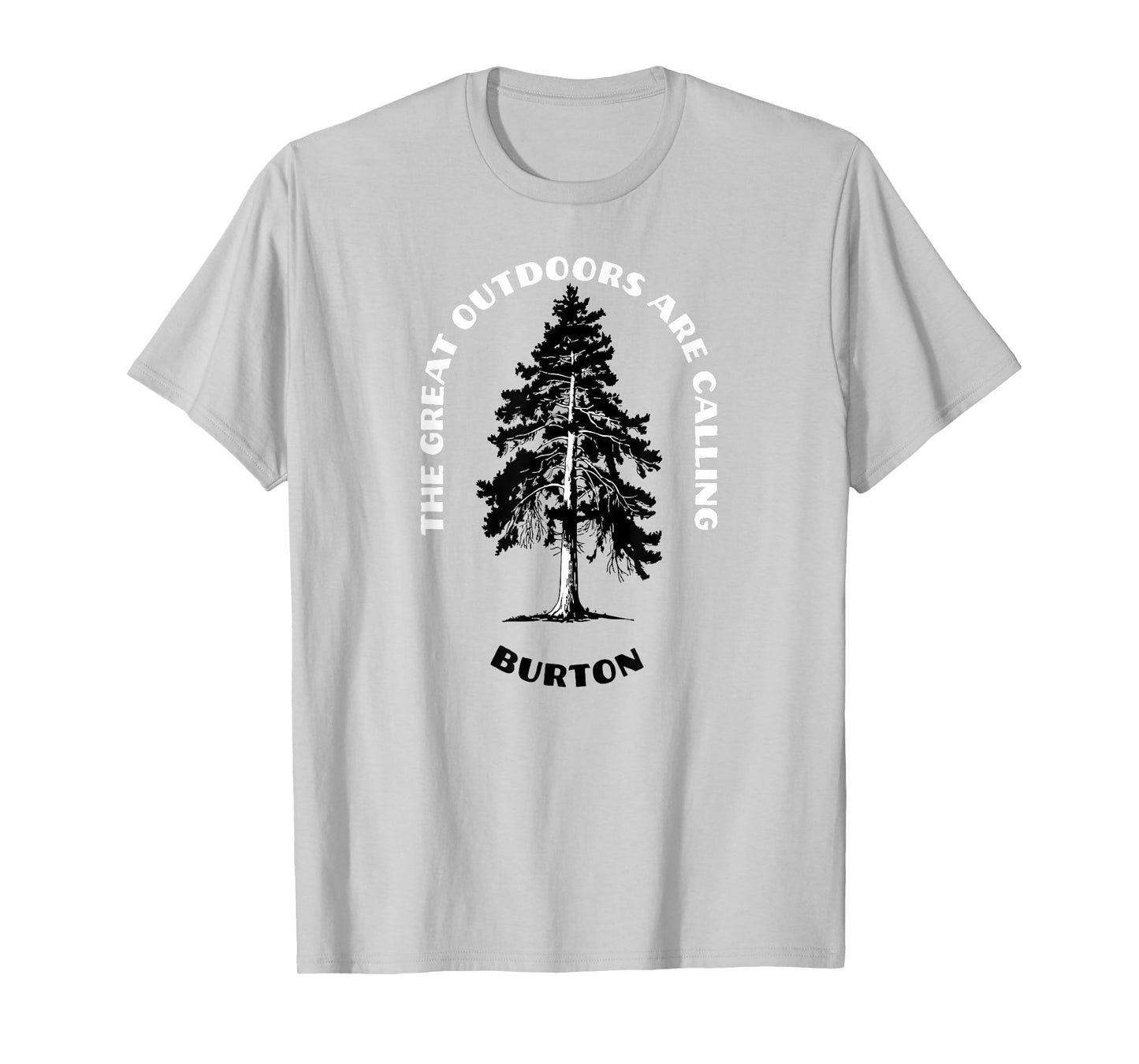 Burton The Great Outdoors Are Calling Tree Nature T-Shirt