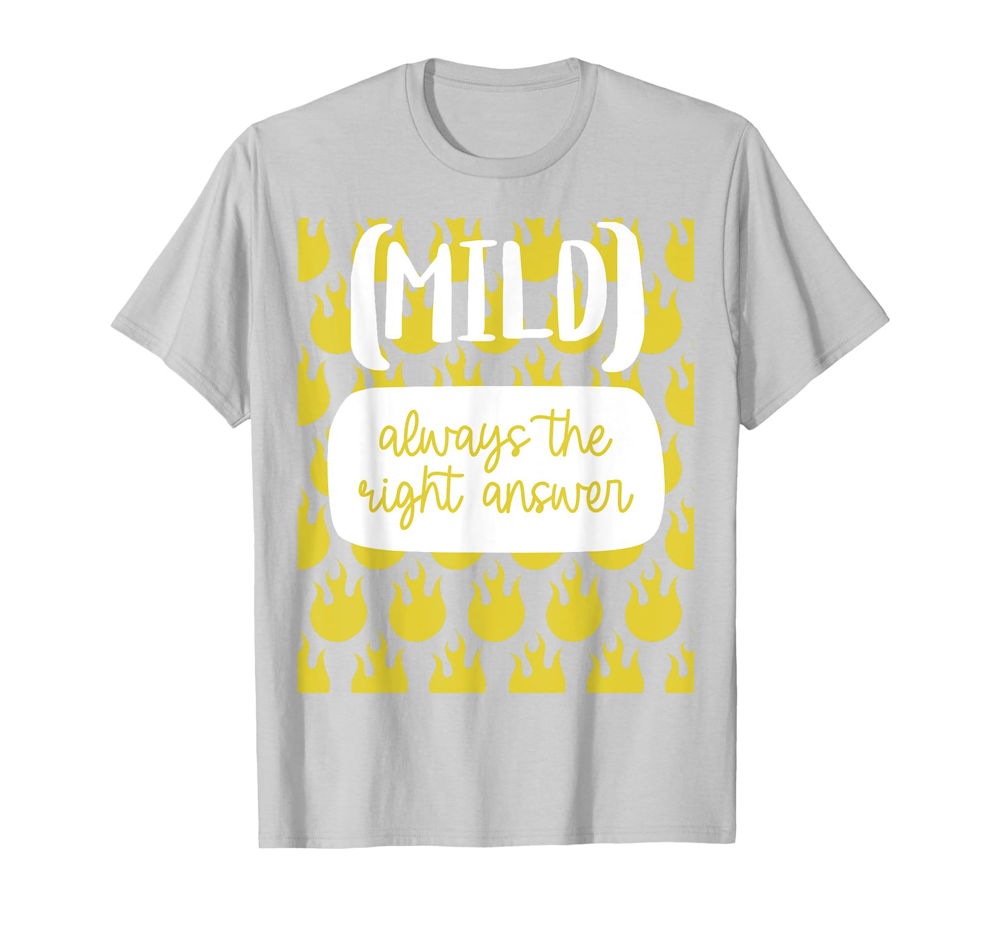 Mild Hot Sauce Packet Group Halloween Costume Matching T-Shirt