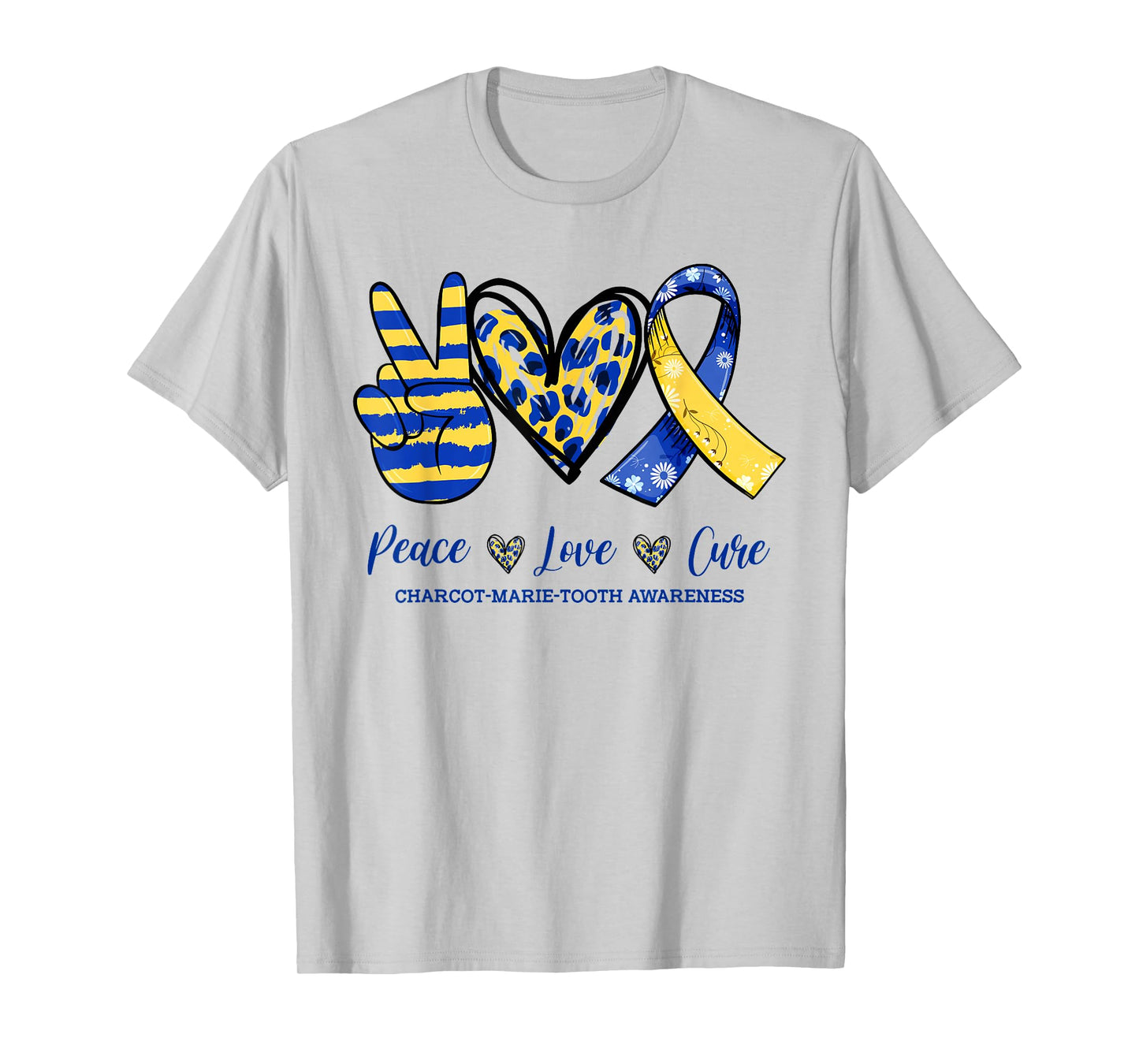 Peace Love Cure CMT Awareness 2022 T-Shirt